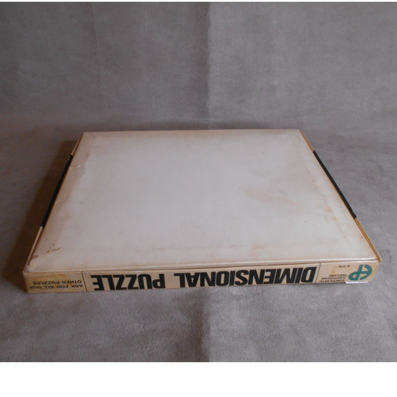 Vintage Dimensional Puzzle Europlastic Amsterdam Holland Montessori RARE - Picture 10 of 10